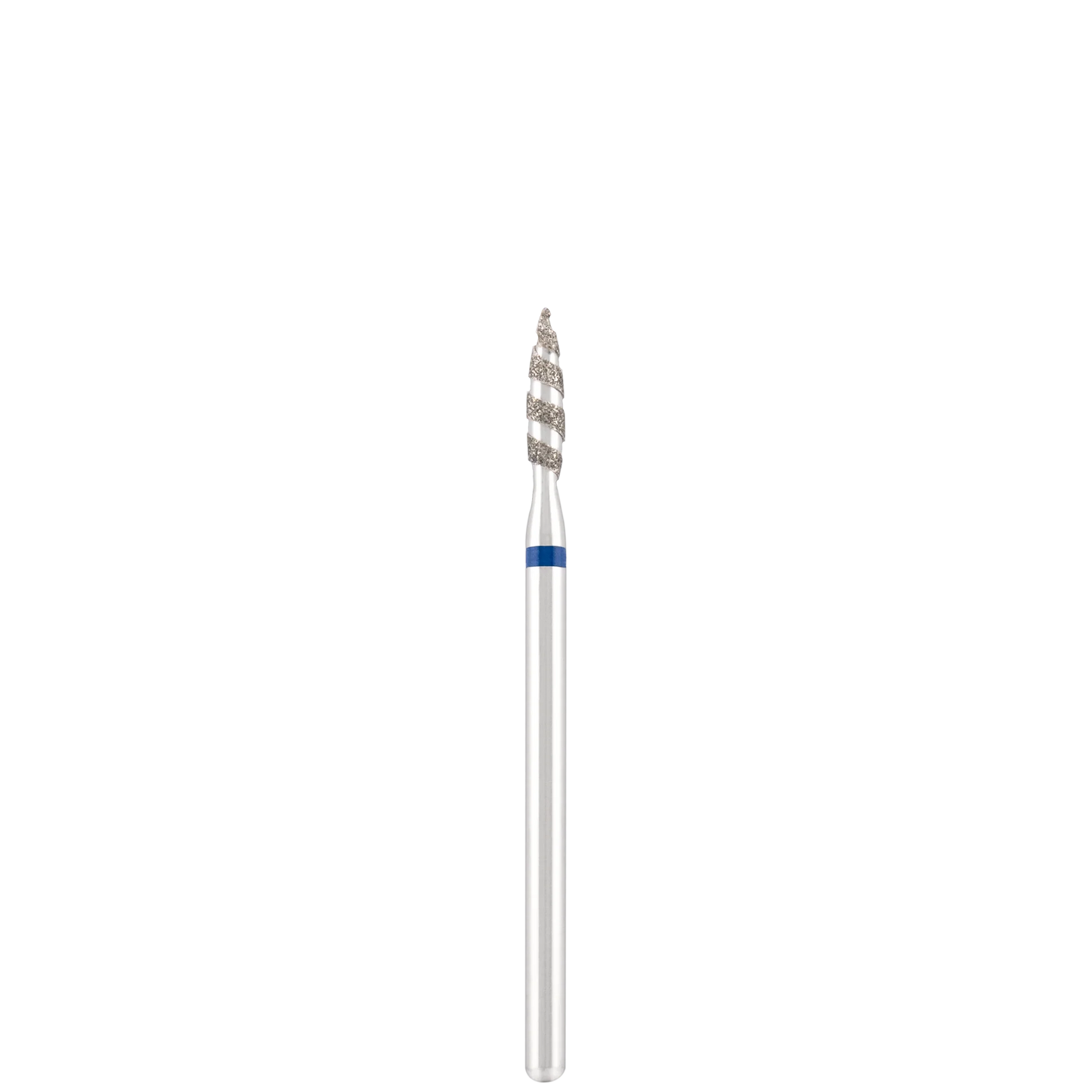 Punta Fresa Diamond bit "tornado" blue, L- 10,0 mm., Ø2,3 mm. - Lady&Oscar
