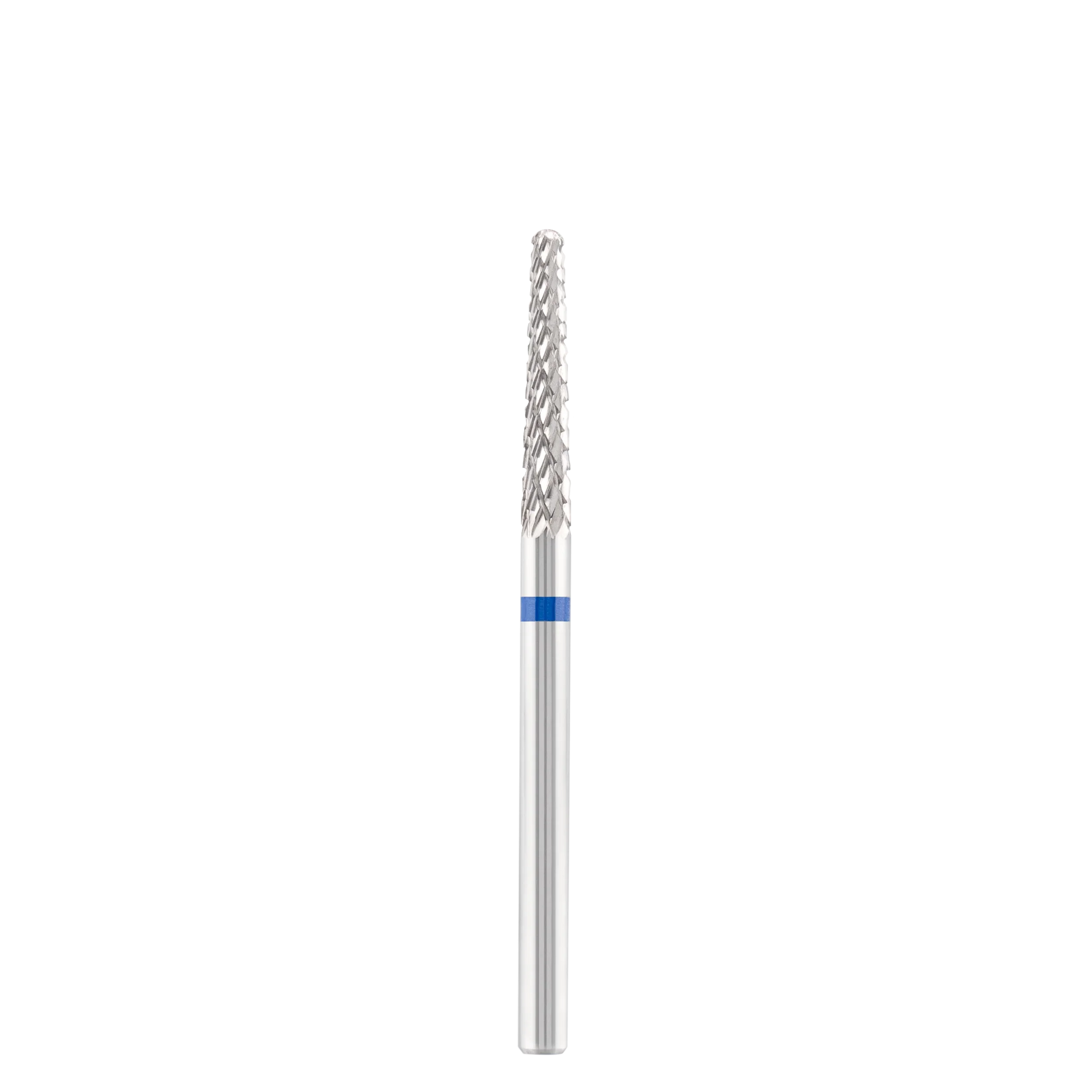 Punta Fresa Tungsten carbide bit "cone" blue, L-14,0 mm., Ø2,0 mm - Lady&Oscar