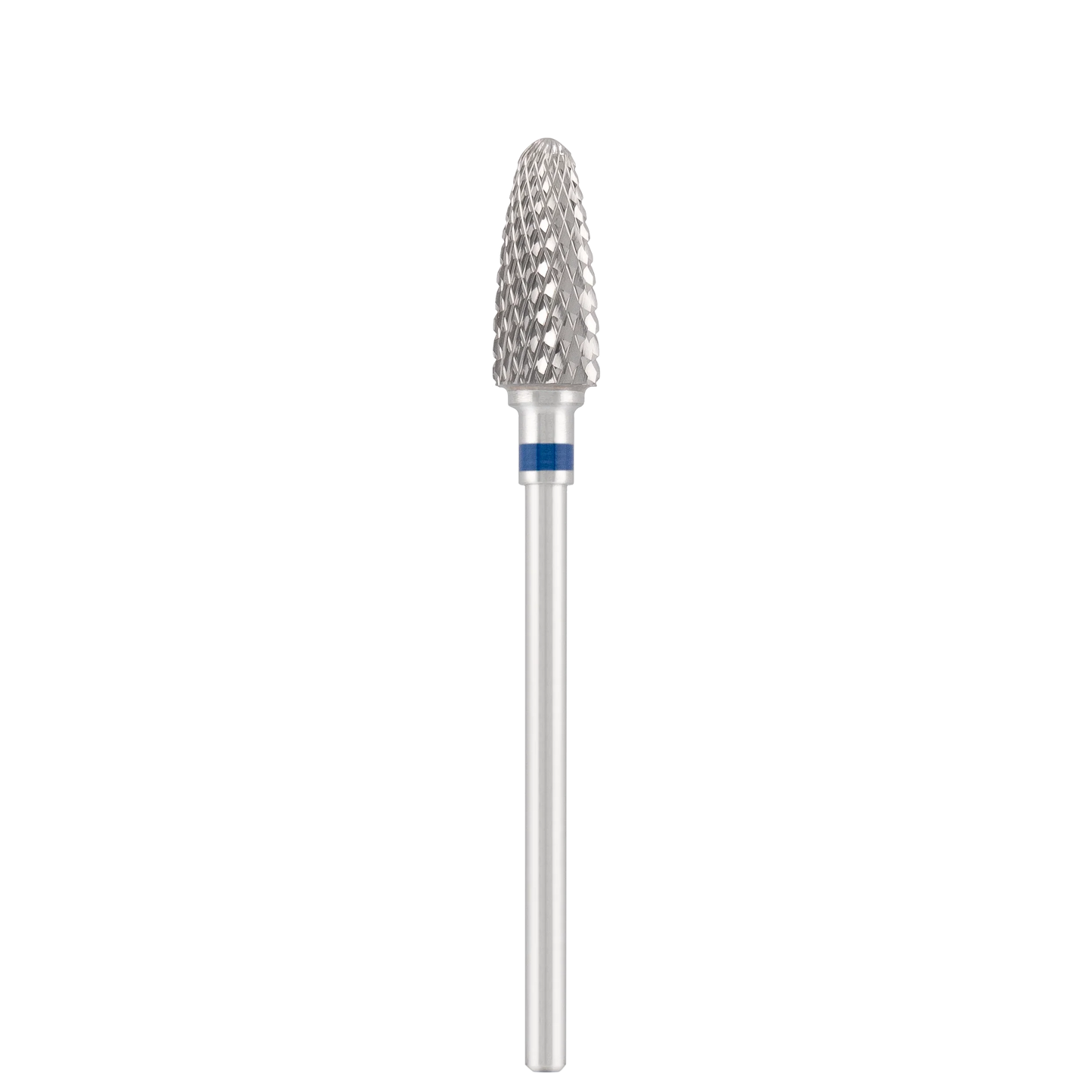 Punta Fresa Tungsten carbide bit "corn" blue, L-14,5 mm., Ø6,0 mm - Lady&Oscar