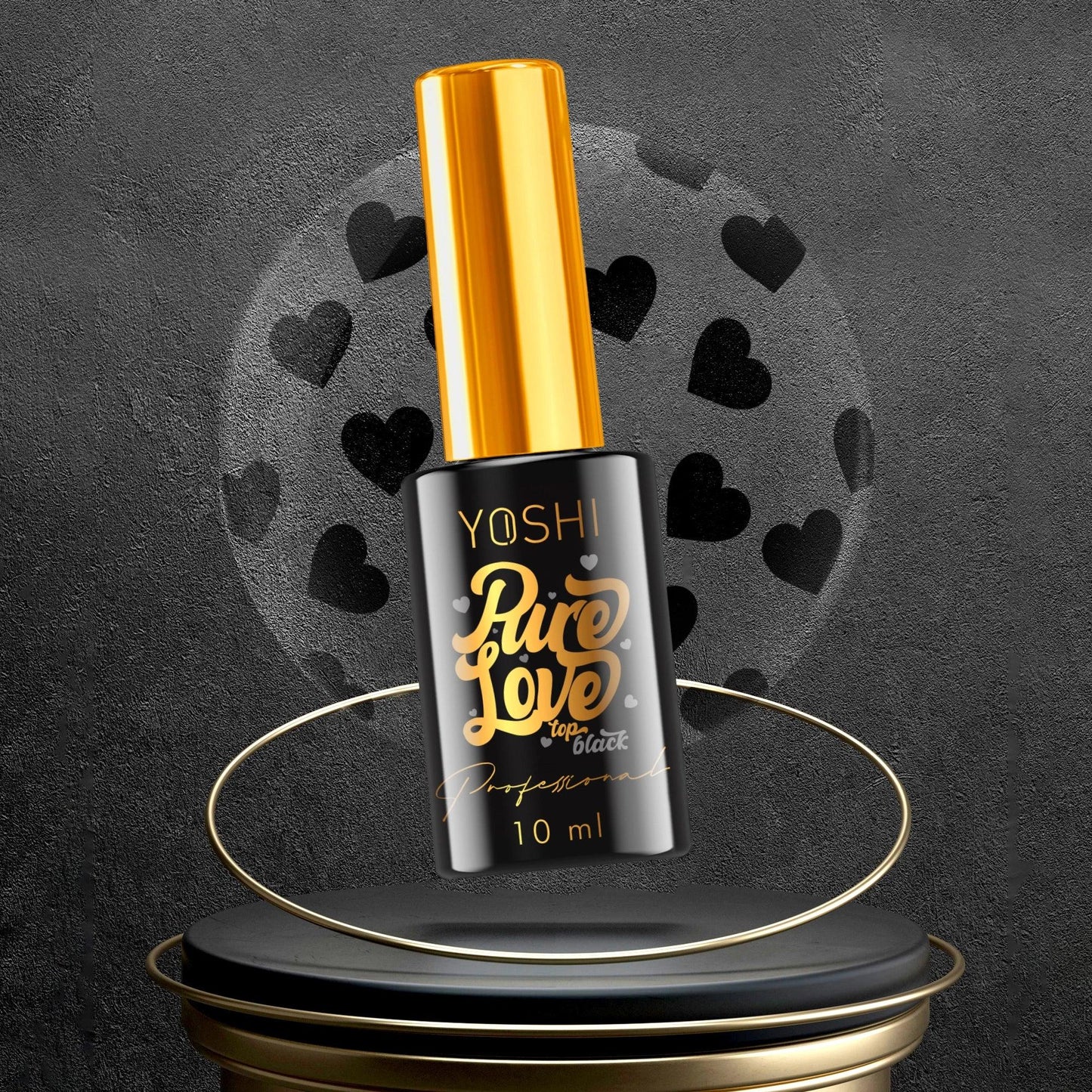 Yoshi TOP Pure Love BLACK 10 ml - Lady&Oscar