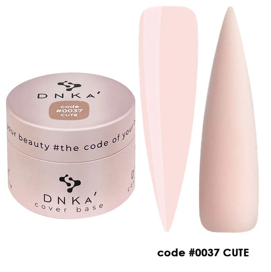 RUBBER BASE FRENCH NEW FORMULA DNKa (cover) 30 ml #0037 Cute - Lady&Oscar