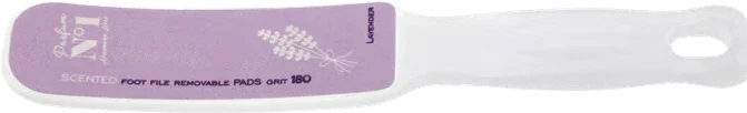 Raspa con abrasivi intercambiabili grana 100/180 aroma LAVANDA