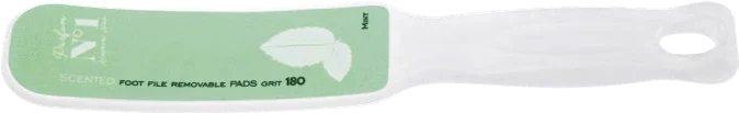 Raspa con abrasivi intercambiabili grana 100/180 aroma MENTA