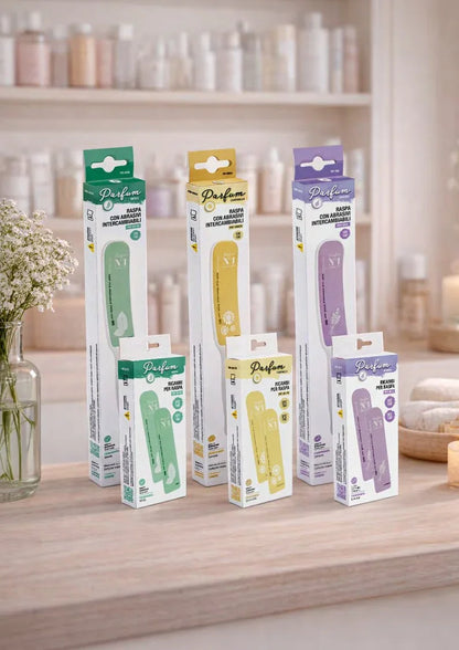 Ricambi per raspa aroma LAVANDA - pack 10 pz: 5 pz grana 100 + 5 pz grana 180