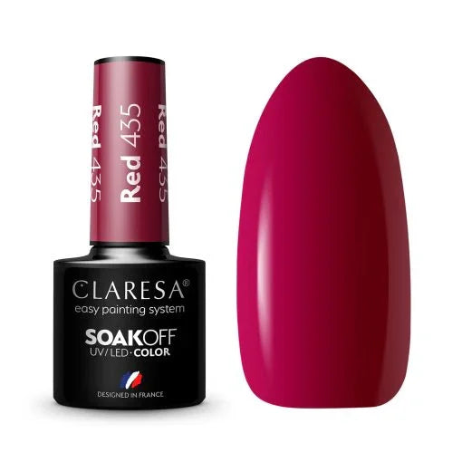 Claresa Smalto Semipermanente 435 Red - 5g - Lady&Oscar