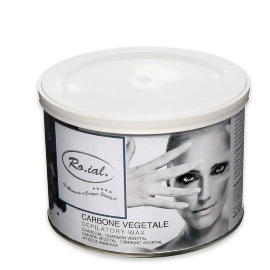 Ro.ial Cera barattolo carbone vegetale 400ml - Lady&Oscar