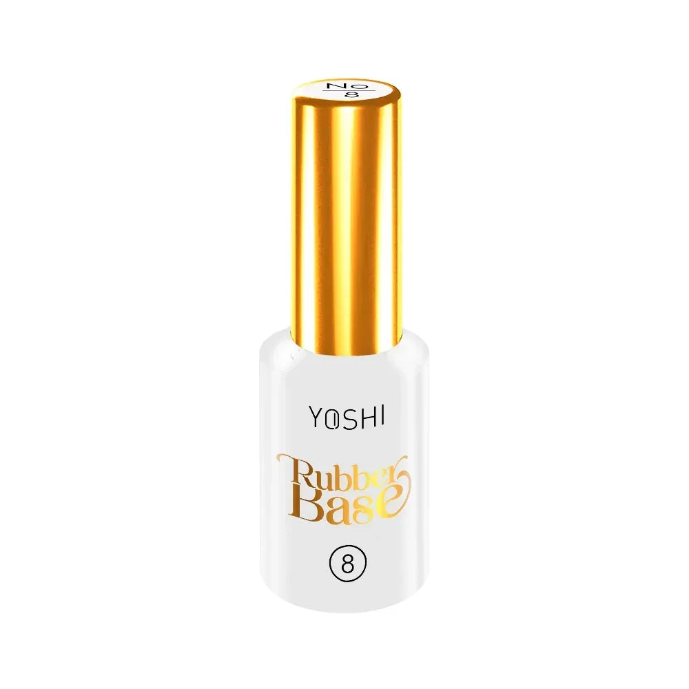 Yoshi Rubber Base No 8 - CLEAR 10 ml - Lady&Oscar