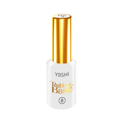 Yoshi Rubber Base No 8 - CLEAR 10 ml - Lady&Oscar