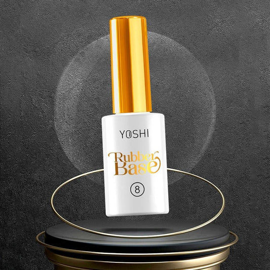 Yoshi Rubber Base No 8 - CLEAR 10 ml - Lady&Oscar