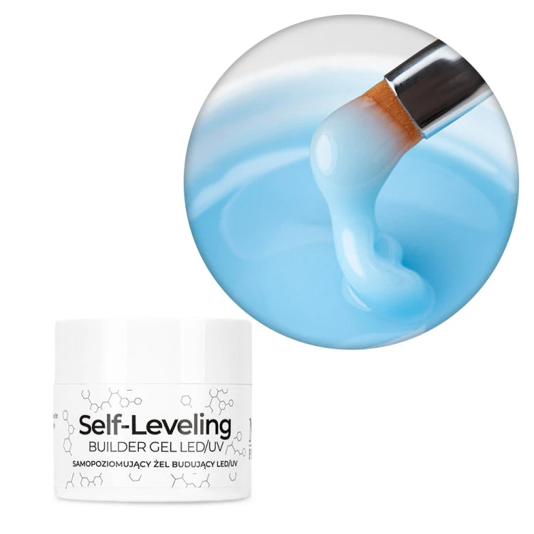 NTN Premium Builder Gel Self Leveling Blue 15 g, HEMA/Di-HEMA free