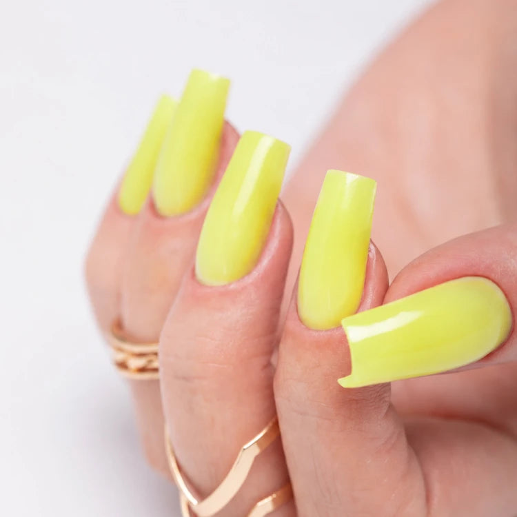 NTN Premium Builder Gel Self Leveling Yellow 15 g, HEMA/Di-HEMA free - Lady&Oscar
