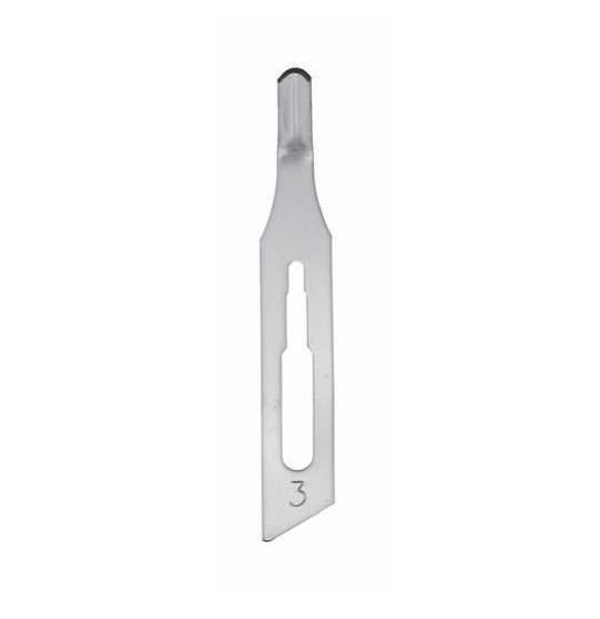 LUXYS Lama sgorbia monouso n. 3 - box 12 pezzi