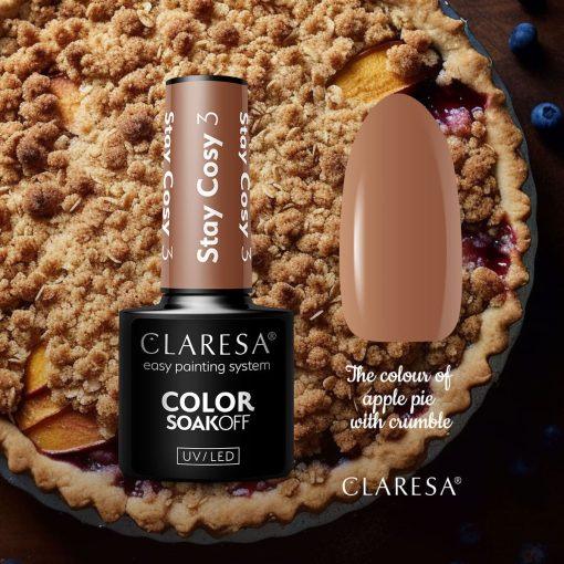 Claresa Smalto Semipermanente 3 Stay Cosy - 5g - Lady&Oscar