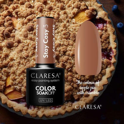 Claresa Smalto Semipermanente 3 Stay Cosy - 5g - Lady&Oscar