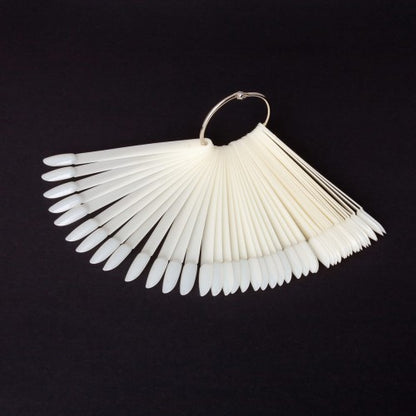 Stylistic FAN PATTERN - MILKY ALMOND