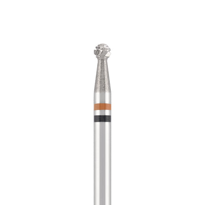 Vista alternativa di Tungsten carbide bit "ball" red-black, L-2,0 mm., Ø2,2 mm
