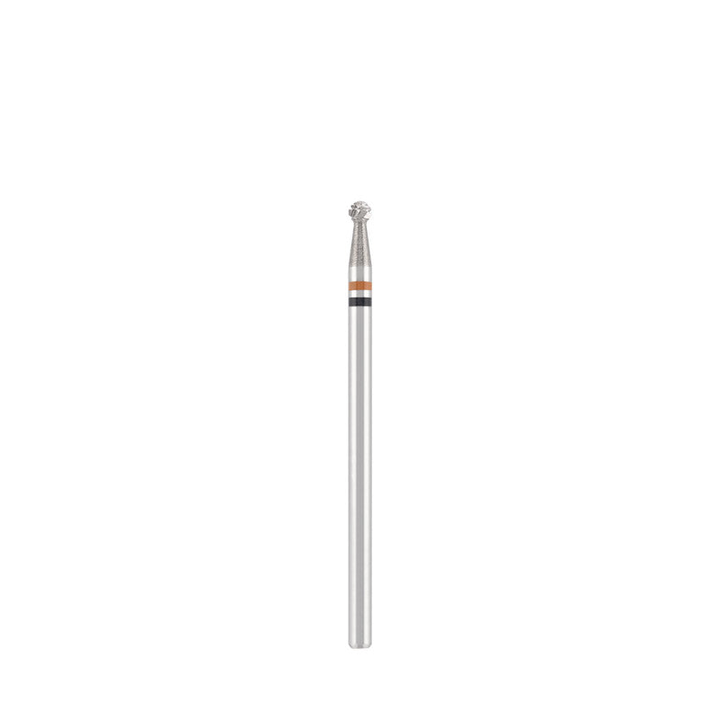 Dettaglio di Tungsten carbide bit "ball" red-black, L-2,0 mm., Ø2,2 mm