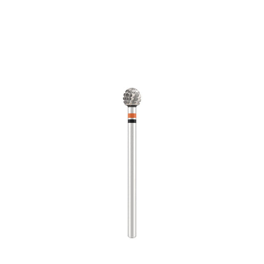 Tungsten carbide bit "ball" red-black, L-4,0 mm., Ø4,0 mm
