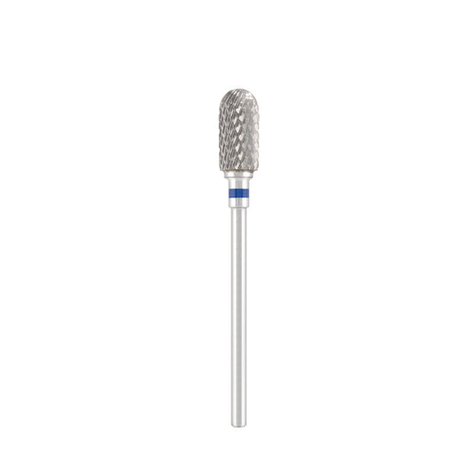 Tungsten carbide bit "rounded cylinder" blue, L-13,0 mm., Ø6,8 mm