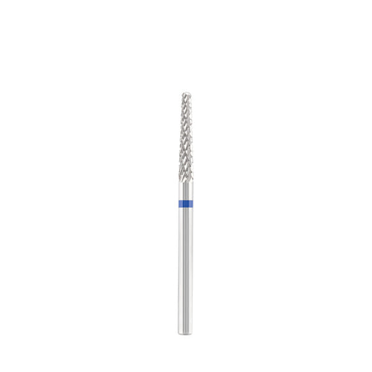 Tungsten carbide bit "cone" blue, L-14,0 mm., Ø2,0 mm