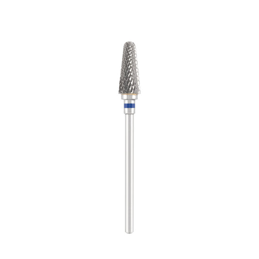 Tungsten carbide bit "rounded cone" blue, L-13,0 mm., Ø6,0 mm