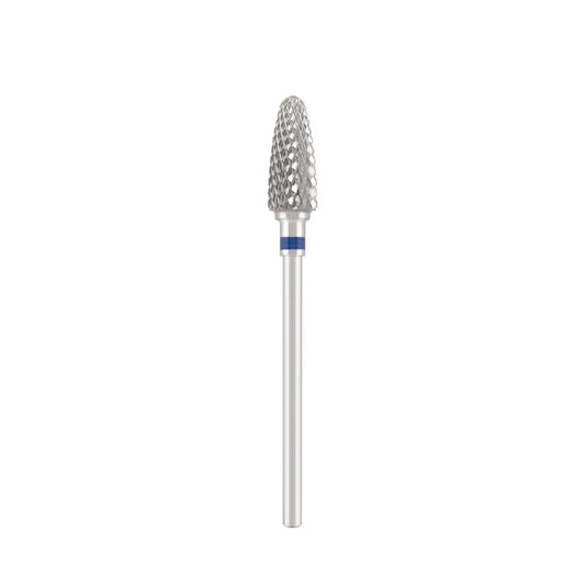 Tungsten carbide bit "corn" blue, L-14,5 mm., Ø6,0 mm