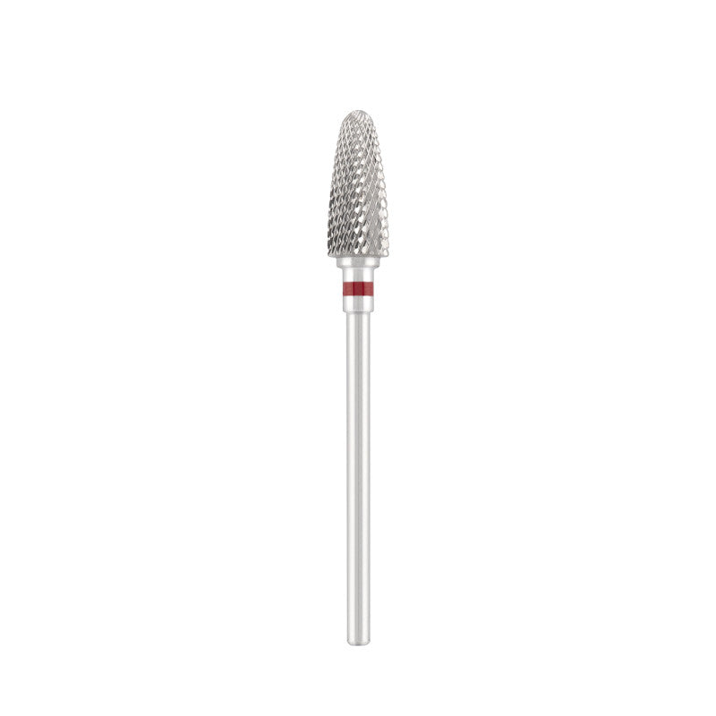Dettaglio di Tungsten carbide bit "corn" red, L-14,5 mm., Ø6,0 mm