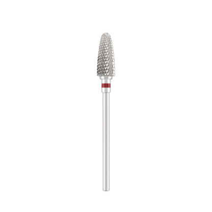 Dettaglio di Tungsten carbide bit "corn" red, L-14,5 mm., Ø6,0 mm