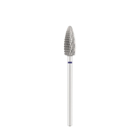 Tungsten carbide bit "corn" blue, L-15,0 mm., Ø6,0 mm