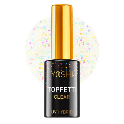 Yoshi TOPFETTI CLEAR 10 ml - Lady&Oscar