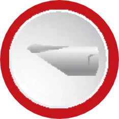 X-CARE INOX + Tronchese pelle inox, incassato, molla a barra singola 12 cm taglio 3 mm