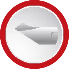 X-CARE INOX + Tronchese pelle inox, incassato, molla a barra singola 10 cm taglio 5 mm