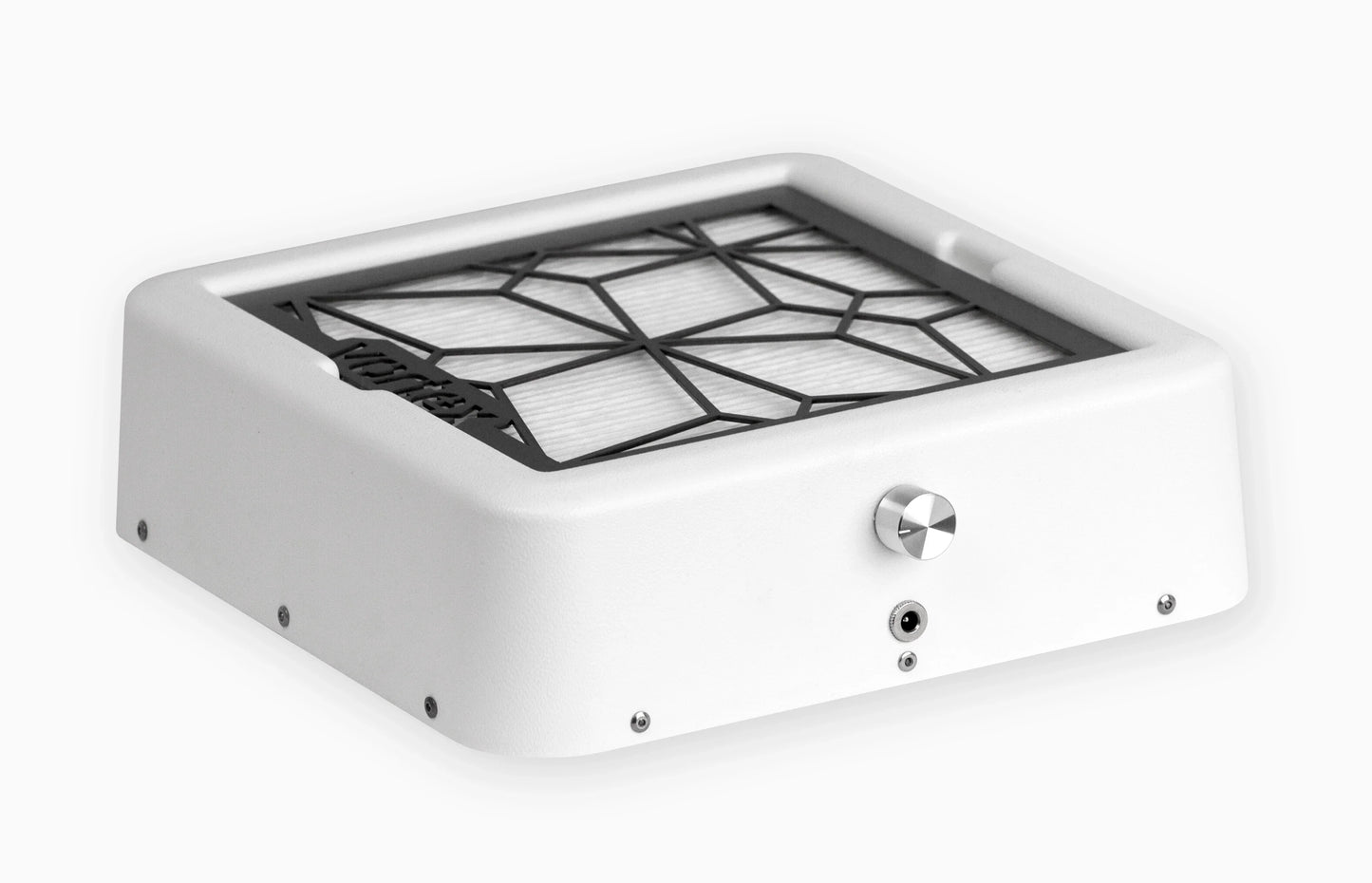 Vortex HEXO W  (white/stainless steel filter grid)