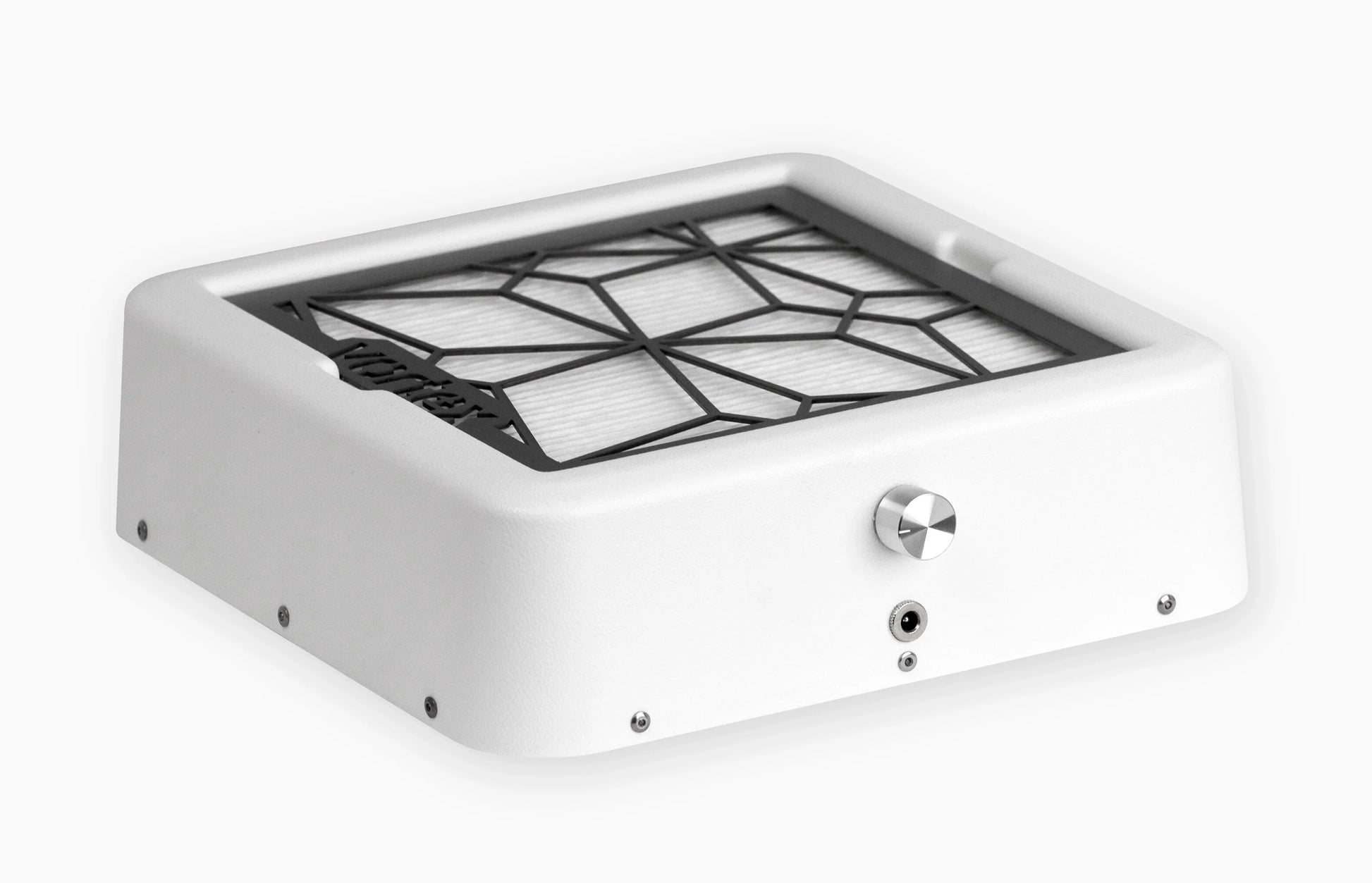 Vortex HEXO W  (white/stainless steel filter grid)