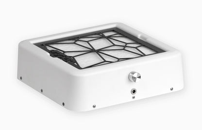 Vortex HEXO W  (white/stainless steel filter grid)