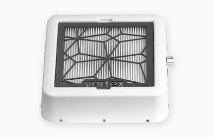 Vortex HEXO W (white/stainless steel filter grid) - Lady&Oscar