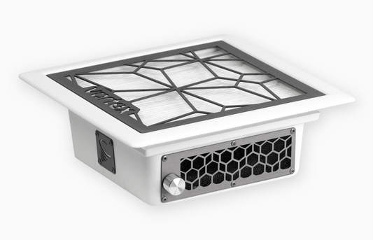 Vortex INTEGRA W/S (white/stainless steel sides and filter  grid)