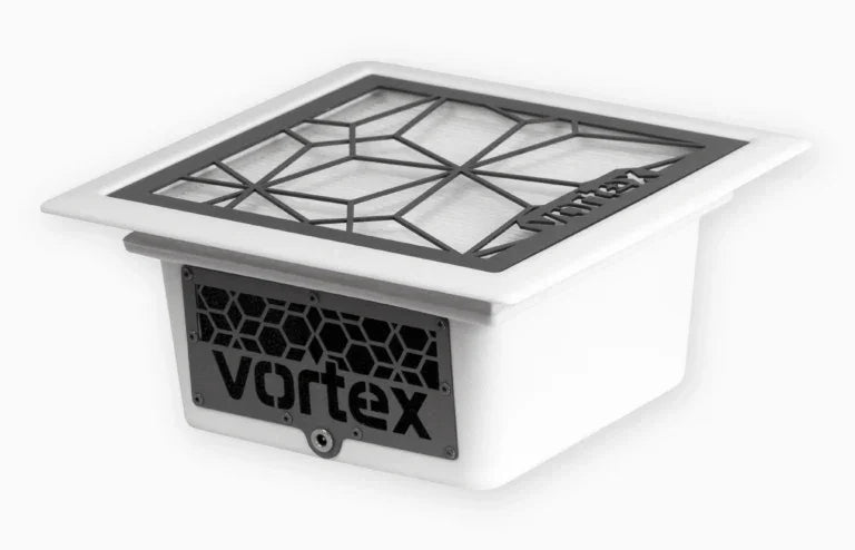Vortex INTEGRA MAX W/S (white/stainless steel sides and filter grid) - Lady&Oscar
