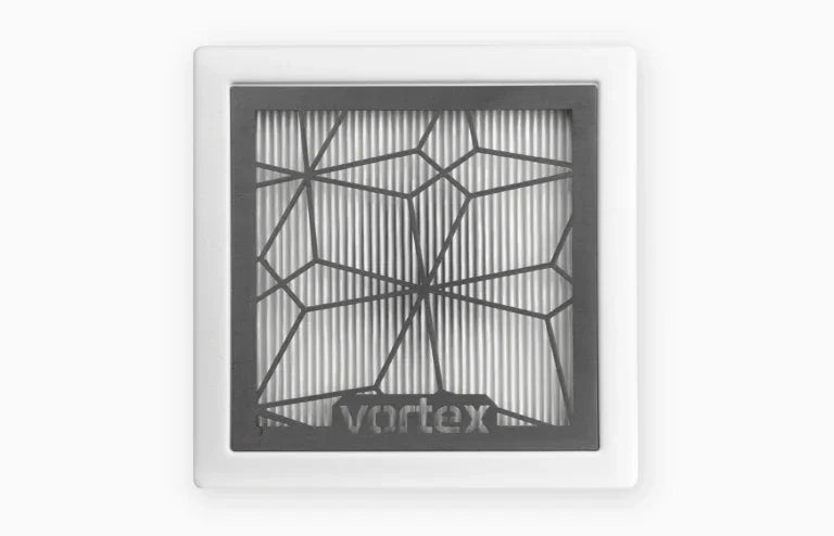 Vortex INTEGRA W/S (white/stainless steel sides and filter grid) - Lady&Oscar