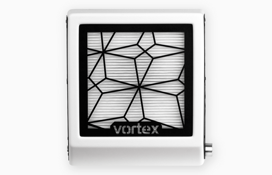 Vortex UNO W/B  (white/black steel sides and filter grid)