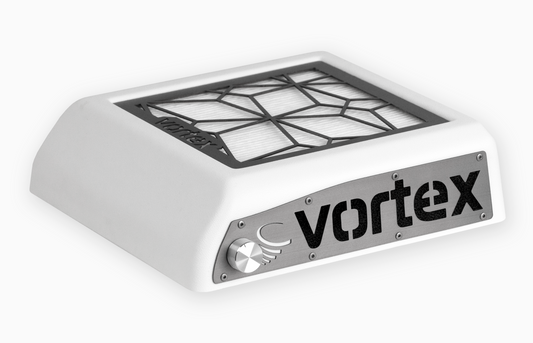 Vortex UNO MAX W/G  (white/gold steel sides and filter grid)