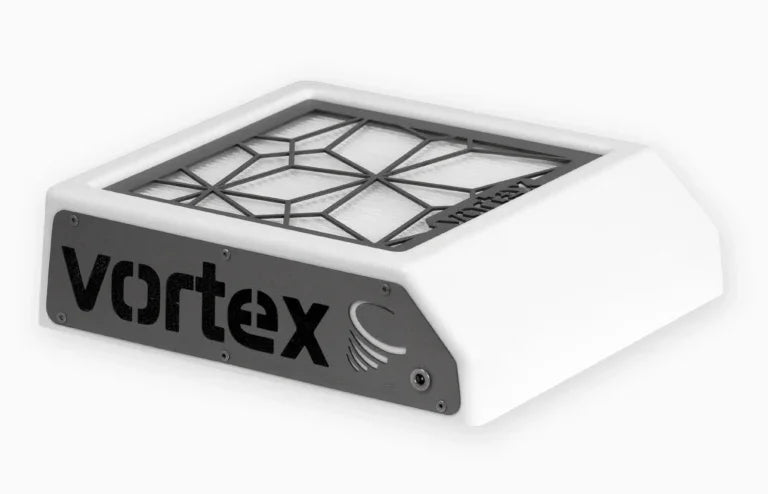 Vortex UNO W/S (white/stainless steel sides and filter grid) - Lady&Oscar