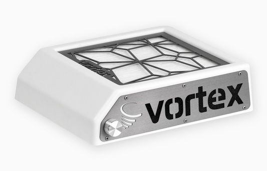 Vortex UNO W/S (white/stainless steel sides and filter grid)