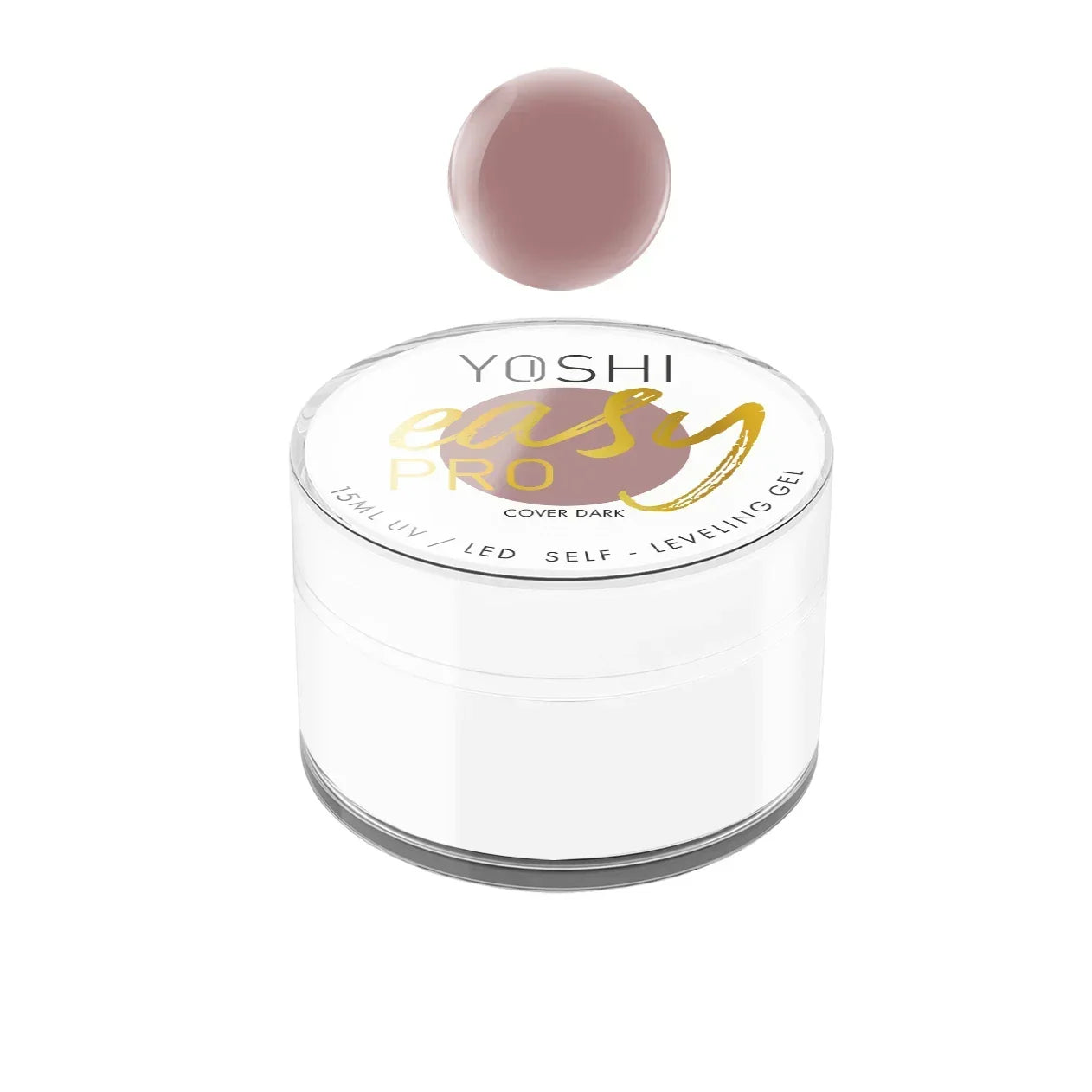 Yoshi Easy PRO GEL UV LED Cover Dark 15 ml - Lady&Oscar
