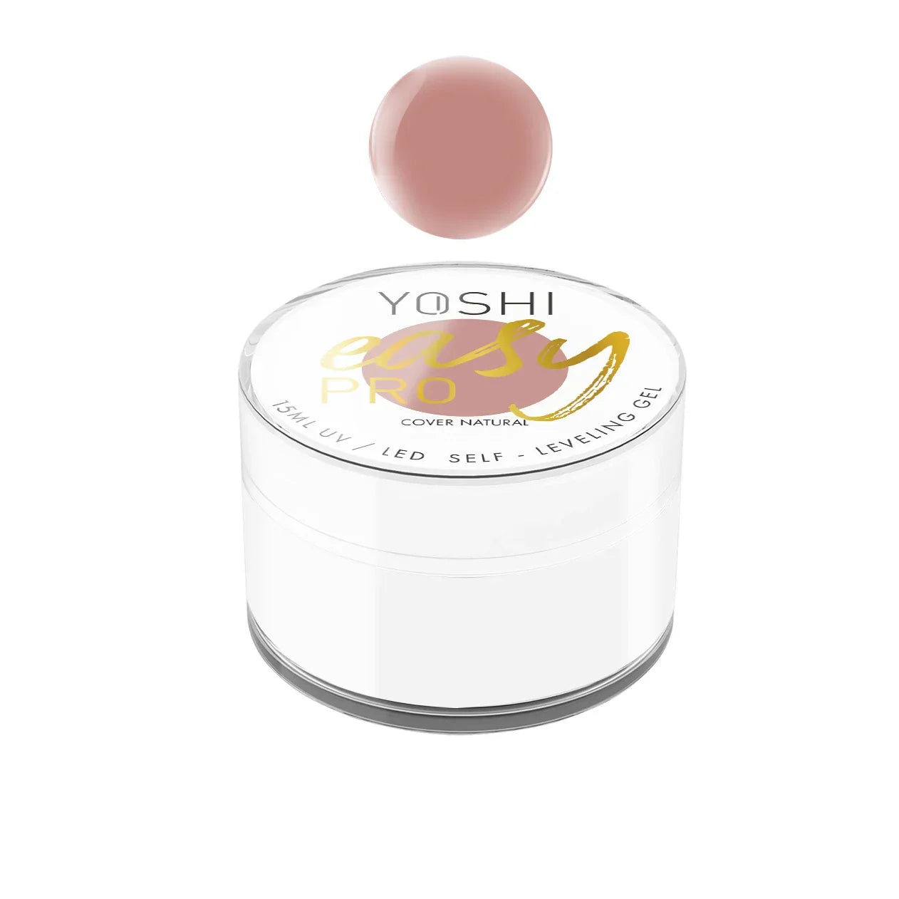 Yoshi Easy PRO GEL UV LED Cover Natural 15 ml - Lady&Oscar
