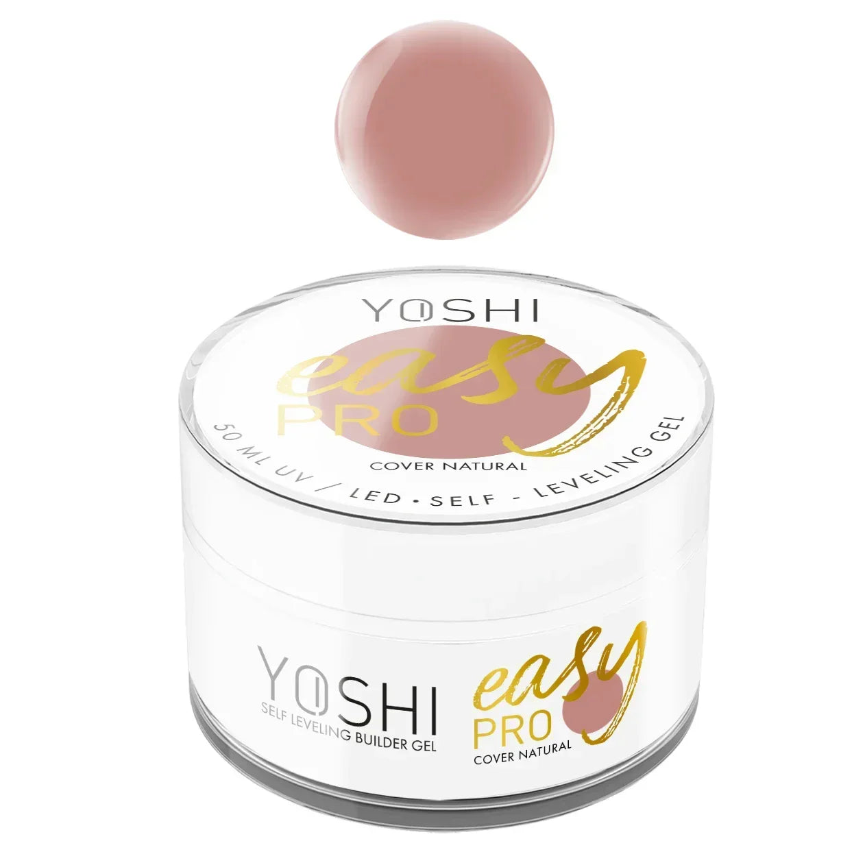 Yoshi Easy PRO GEL UV LED Cover Natural 50 ml - Lady&Oscar