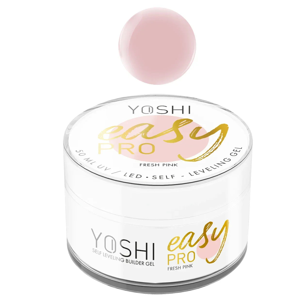Yoshi Easy PRO GEL UV LED Fresh Pink 50 ml - Lady&Oscar