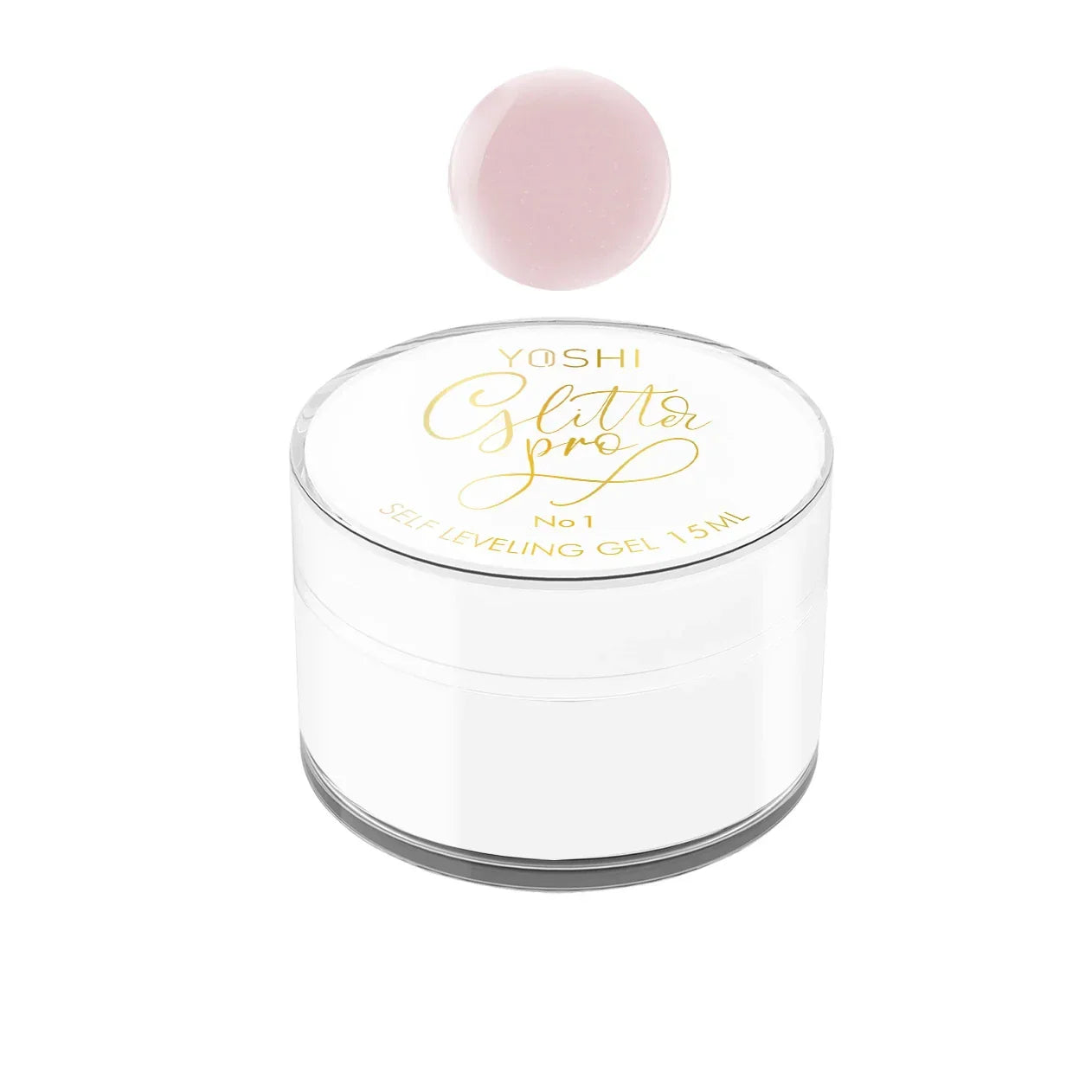 Yoshi Gel Glitter PRO No 1 15 ml - Lady&Oscar