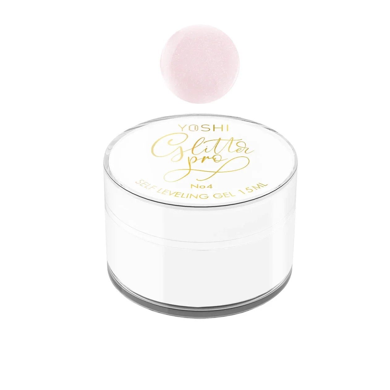 Yoshi Gel Glitter PRO No 4 15 ml - Lady&Oscar