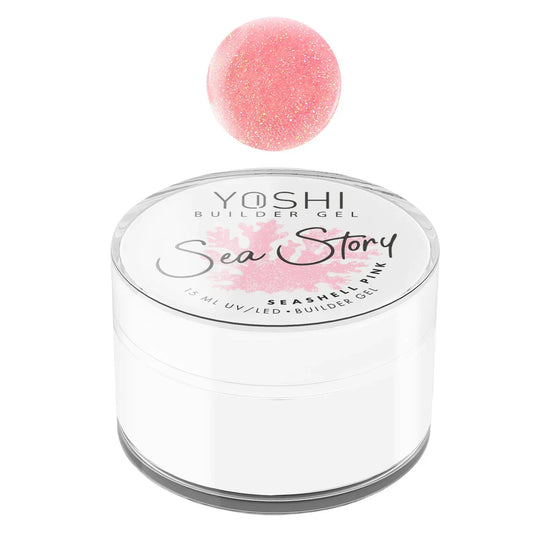 Yoshi Gel Sea Story Seashell Pink 15 ml - Lady&Oscar